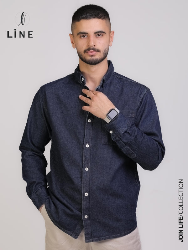 قميص جينز جيبة 9