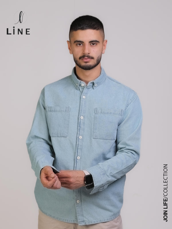 قميص جينز جيبة 11